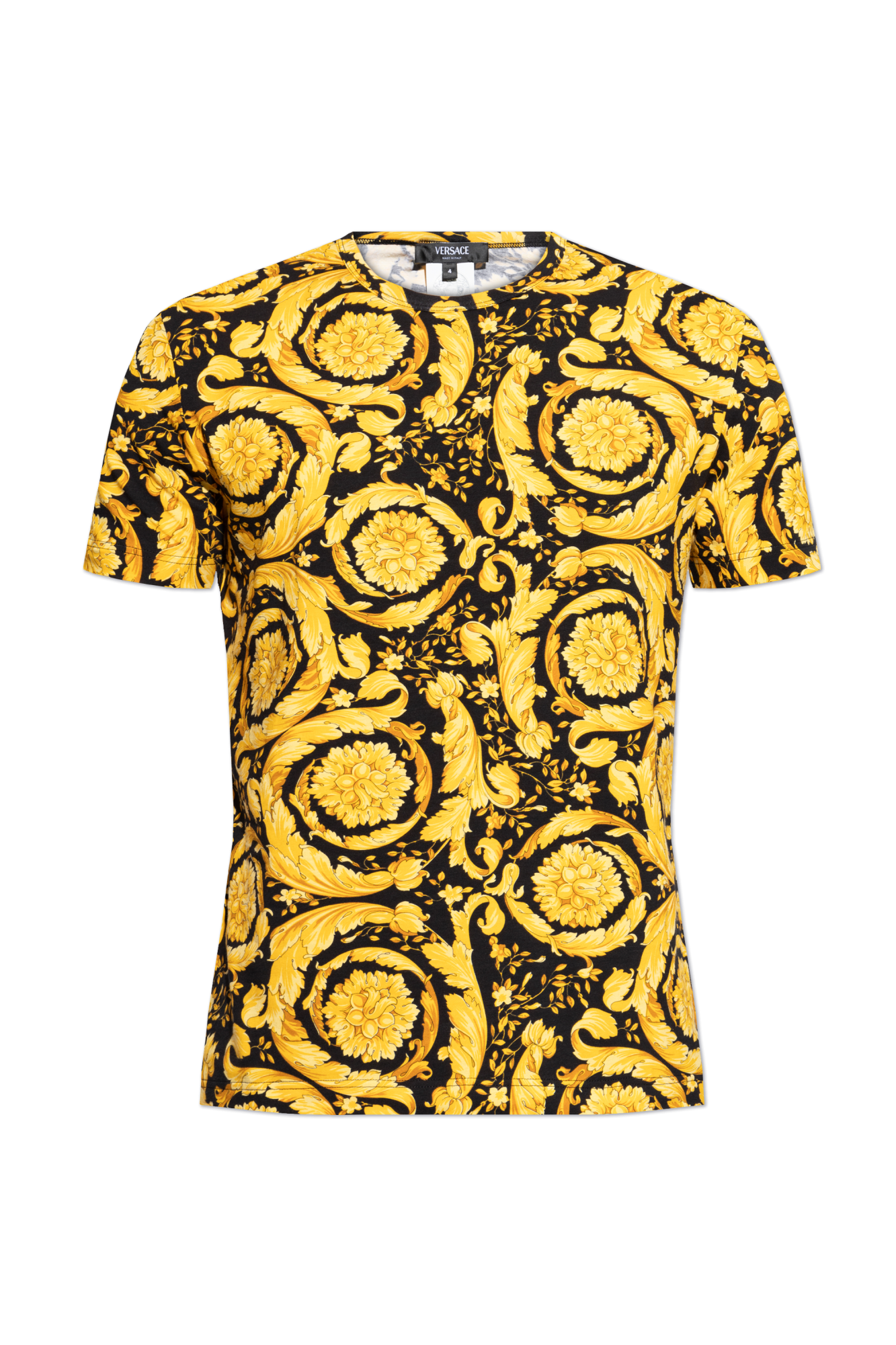 Tシャツ・カットソー Versace Baroque Underwear T-Shirt Versaceヴェルサーチ/バロックTシャツ カットソー